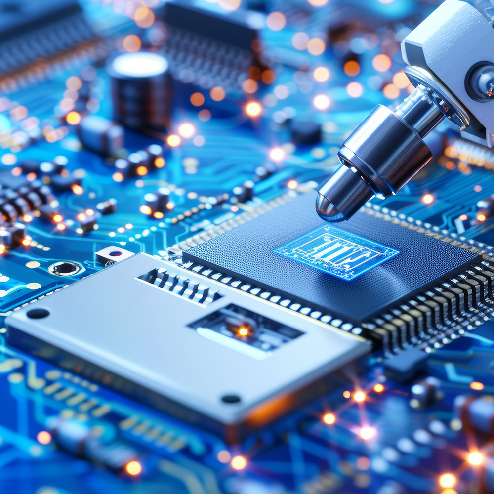 전기전자 · 반도체 산업 이미지